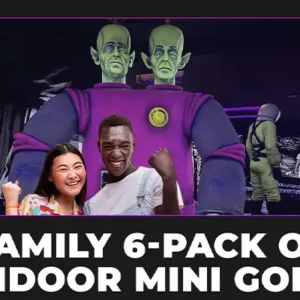 Family 6-Pack of Mini Golf for NV Locals